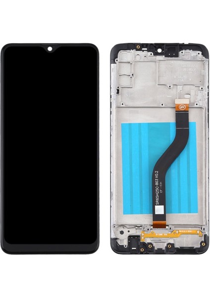 Samsung Galaxy A20S LCD Ekran Çerçeveli +Tamir Seti Siyah Renk Ilanı 123WSD modelleri