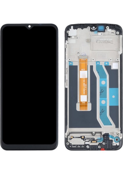 Realme C21Y Ekran Çıtalı+Tamir Seti Sağlam Paketleme