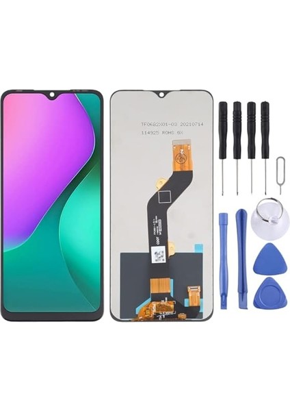Infinix Hot 9 Play LCD Ekran -- X680D Tamir Seti Kaliteli Ürün