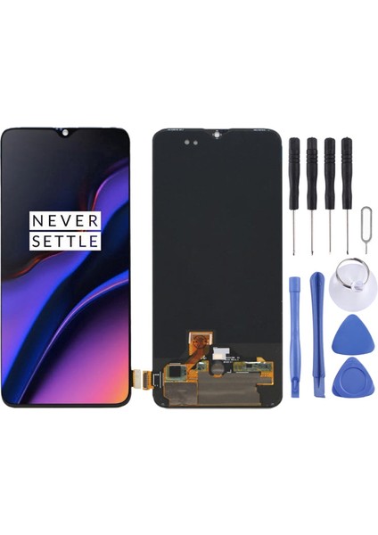Oneplus 6t LCD Ekran Oled+Tamir Seti Siyah Renk Ilanı VRE444