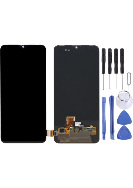 Oneplus 6t LCD Ekran Oled+Tamir Seti Siyah Renk Ilanı VRE444 fiyatları
