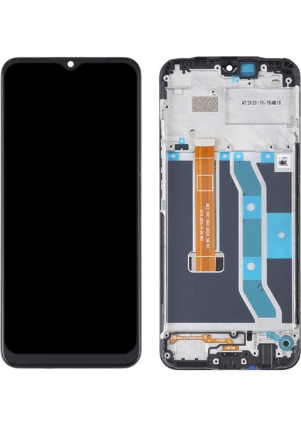 Realme C15 LCD Ekran Çıtalı Tamir Seti RMX2180 Kaliteli Ürün