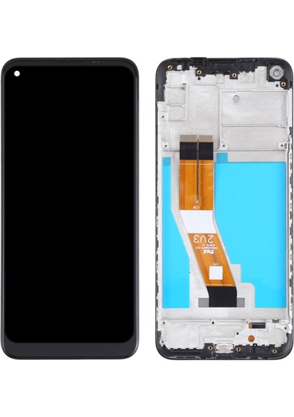 Samsung Galaxy M11 Sm M115 LCD Ekran Çerçeveli +Tamir Seti Siyah Renk Ilanı Ldeaew