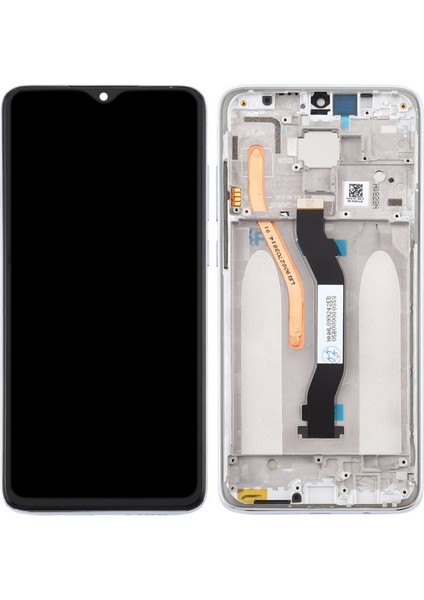 Redmi Note 8 Pro LCD Ekran Çerçeveli Beyaz Renk Ilanı +Tamir Seti Çift Sim Kart Versiyonu Fgrve