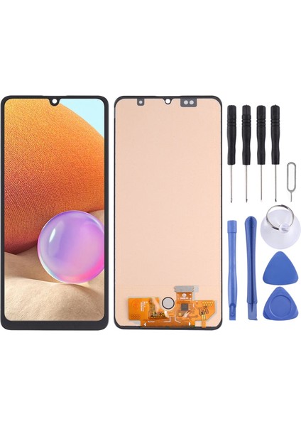 Samsung Galaxy A32 Sm A325 LCD Ekran +Tamir Seti Parmak Izi Çalısmaz Touch