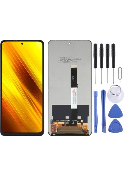 Redmi Note 9 Pro 5g LCD Ekran +Tamir Seti M2010J19CG 123WSD