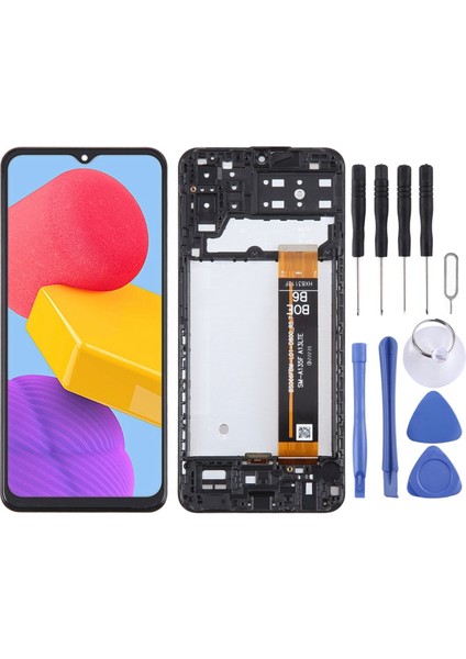Samsung Galaxy M13 Sm M135F LCD Ekran Çerçeveli +Tamir Seti Aaa Katite