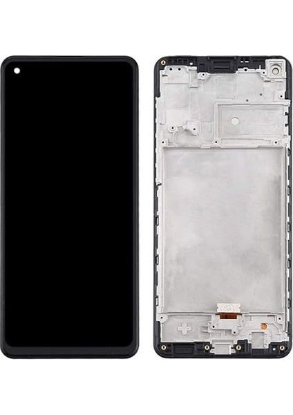 Samsung A21S LCD Ekran A217 Siyah Renk Ilanı Çıtalı Tam Uyumlu fiyatları