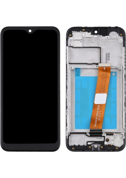 Samsung Galaxy A01 LCD Ekran +Tamir Seti Siyah Renk Ilanı Ldeaew
