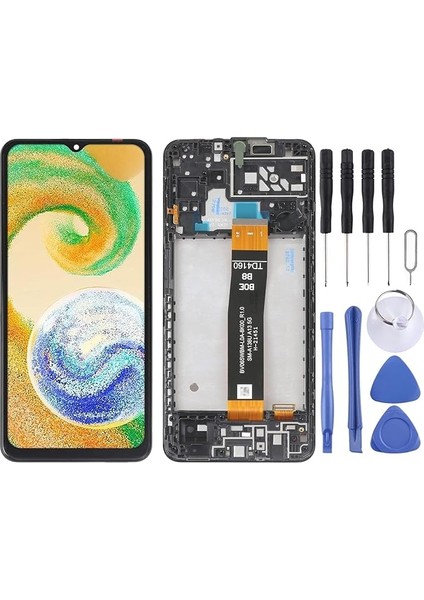 Samsung A04S LCD Ekran A047 LCD Ekran Çıtalı Screen