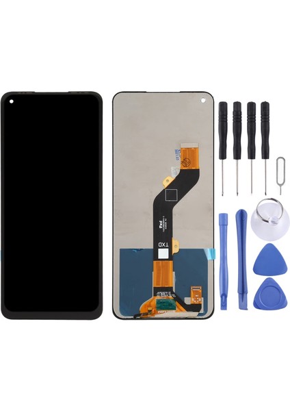 Tecno Camon 16 LCD Ekran Çerçeveli+Tamir Seti Ce7 CE7J Touch