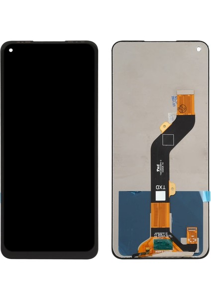 Tecno Camon 16 LCD Ekran Çerçeveli+Tamir Seti Ce7 CE7J Touch