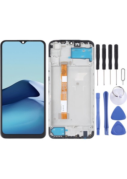 Vivo Y16 LCD Ekran Çıtalı LCD +Tamir Seti Vivo Y16 LCD Ekran Uygun