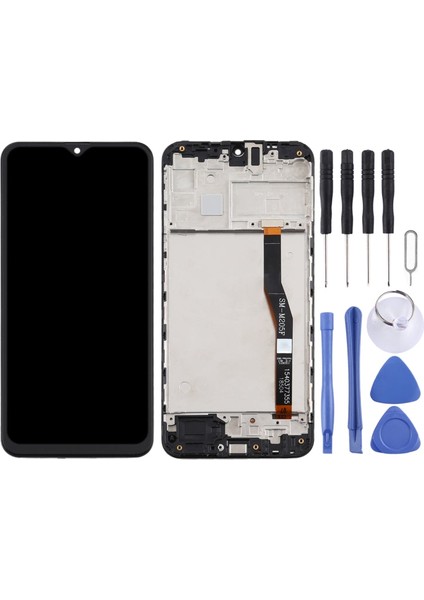 Samsung Galaxy M20 LCD Ekran +Tamir Seti Çerçeveli Siyah Renk Ilanı Ekran fiyatları