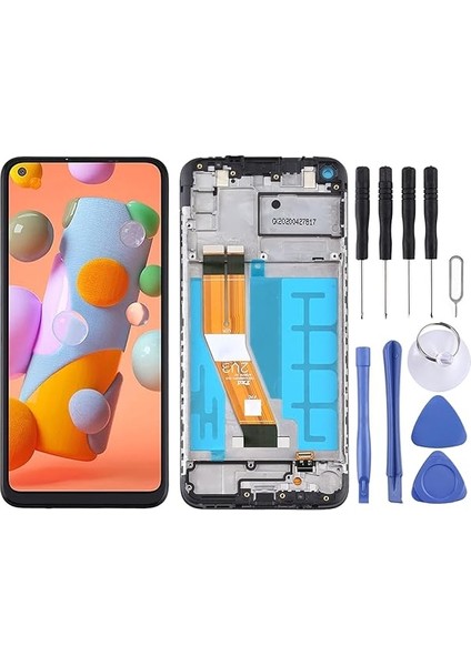 Samsung A11 LCD Ekran A115 LCD Ekran Çıtalı Ekran