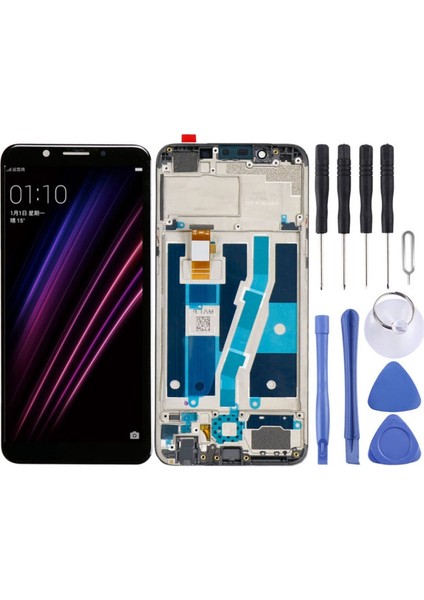 Oppo A1 LCD Ekran + A1 Ekran Tamir Seti Uygun