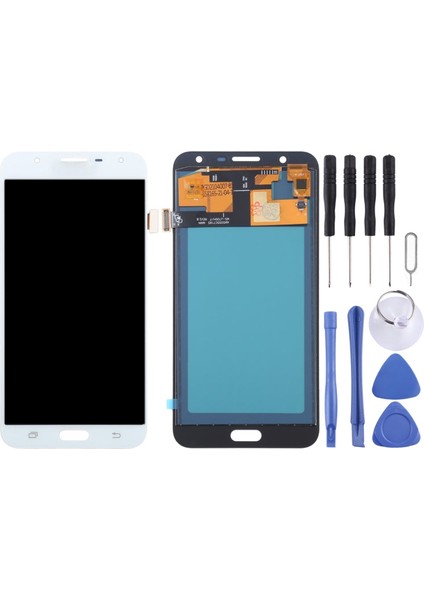 Samsung Galaxy J7 Core J701 LCD Ekran Beyaz Renk Ilanı +Tamir Seti fiyatları