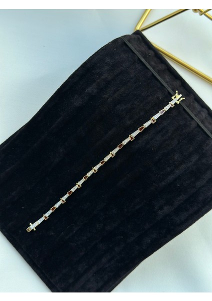 Bordo Detay Zirkon Taşlı Bileklik fiyatları