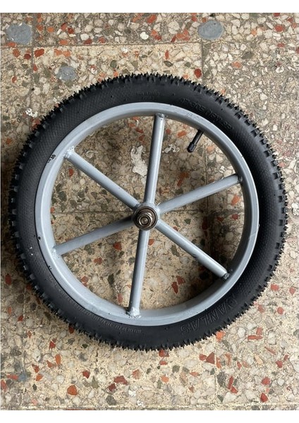 Seyyar Tezgah / Araba Tekerleği 40 cm - Borulu Jant (Jant Boyu:30 Cm)