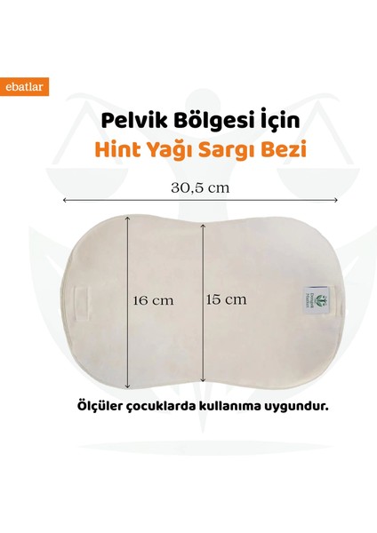 Pelvik Sargı Bezi - 100 ml Hint Yağı