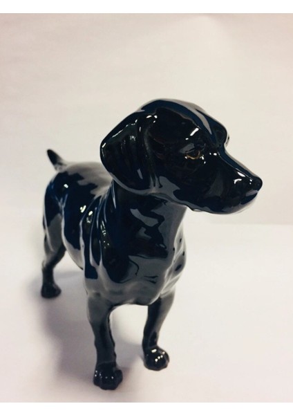 Siyah Köpek Alman Vintage Labrador Heykelcik Figür Biblo 1968 Koleksiyon 24X16CM Nostaljik 1 Adet fiyatları
