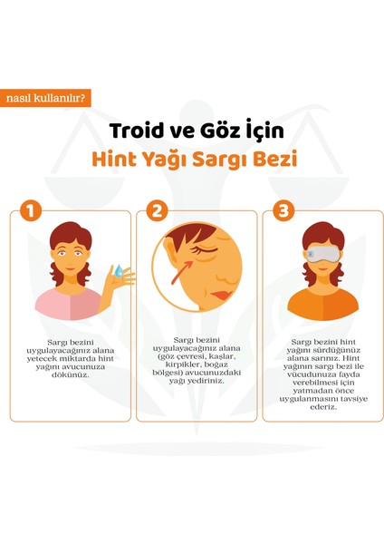 Tiroid ve Göz Sargı Bezi + 100 ml Hint Yağı (Hexansız)