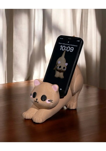 Kedi Figürü Çok Amaçlı Tutucu