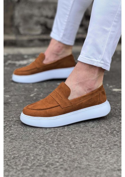 Taba Süet Erkek Casual Ayakkabı - 581090-1453