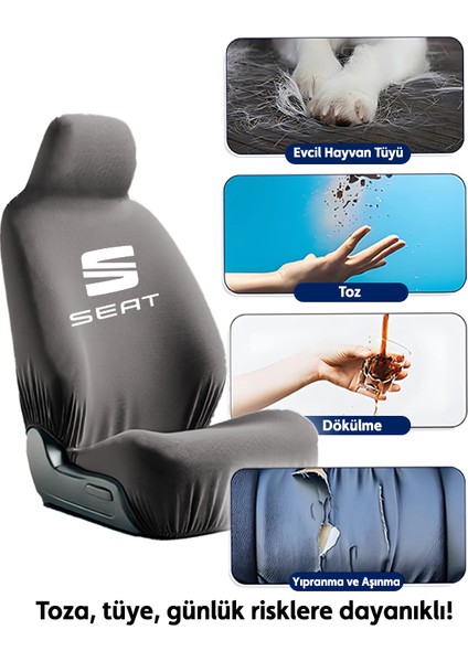 Seat Alhambra Kumaş Koltuk Kılıfı Tam Uyum Set