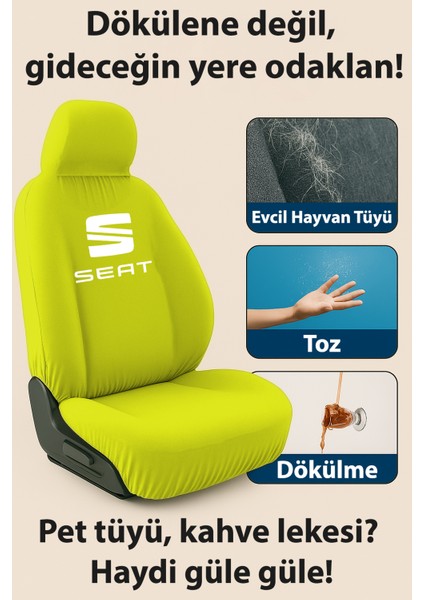 Seat Ibiza Penye Koltuk Kılıfı Full Araç Set