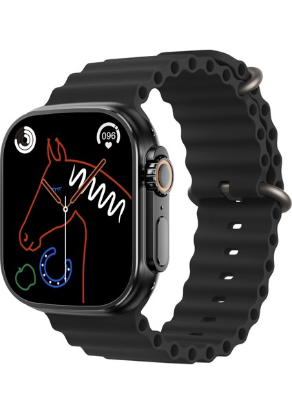 Watch 8 Akıllı Saat Xs8 Pro - Bluetooth, Su Geçirmezlik, Kablosuz Şarj
