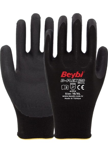 B-FLEX120 Micro Köpük Nitril Eldiven