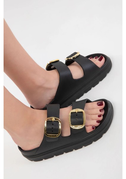 Yazlık Kadın Çift Tokalı Hafif Eva Terlik fırsatları