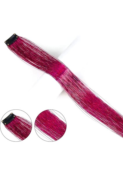 Klipsli Hair Tinsel Saç Simi - HTK10