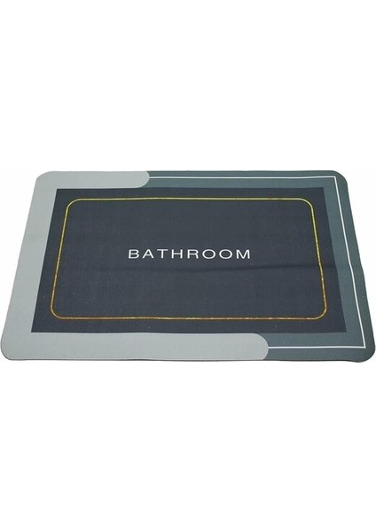 Kare Sihirli Su Emici Banyo Paspas - Bulaşık Altlık (4887)