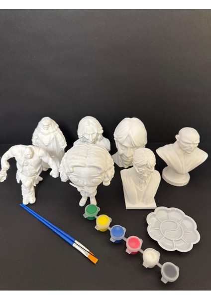 Harry Potter Karakterleri 3D Figür Boyama Seti modelleri