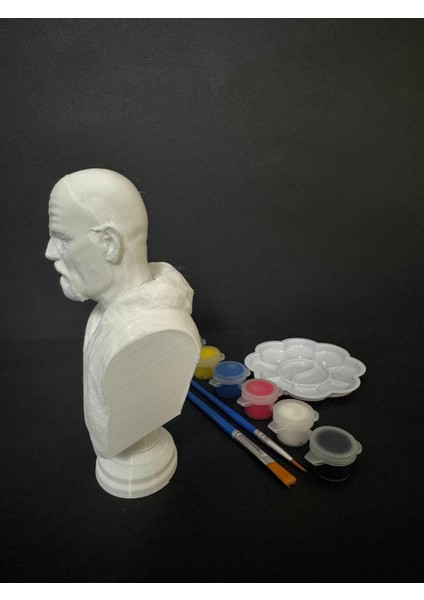 Walter White Bust Breaking Bad 3D Figür Boyama Seti modelleri