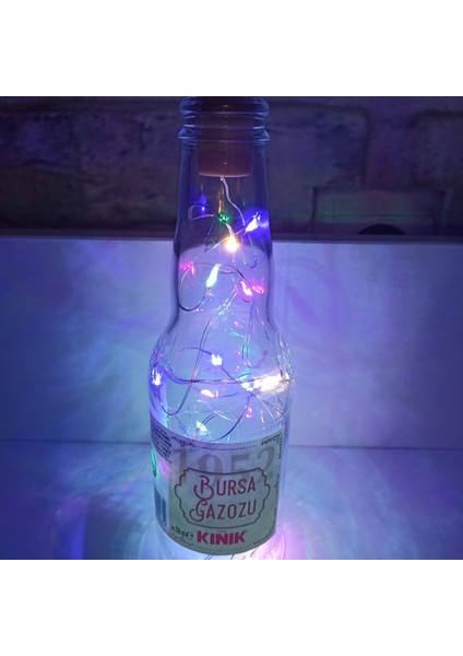 Tasarım Şişe Masa Lambası