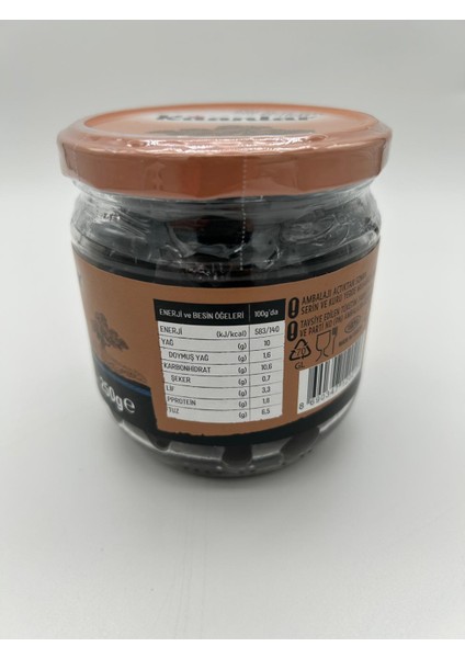 Doğal Salamura Yağlı Siyah Zeytin 250 gr 321-380 fiyatları