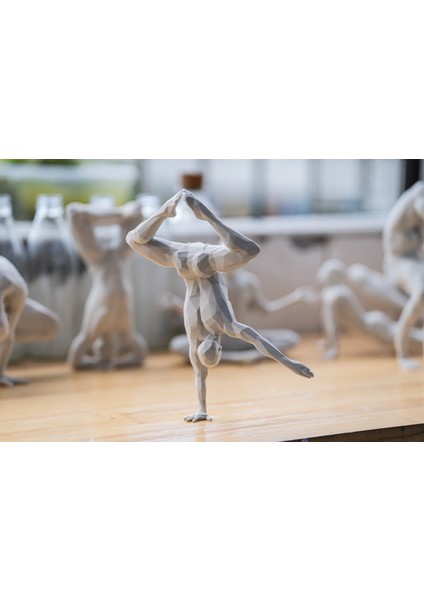 Yoga/meditasyon Yapan Iskandinav Tarzı Biblo Heykel Figür Dekor Dekorasyon Hediyelik Denge ve Huzur modelleri