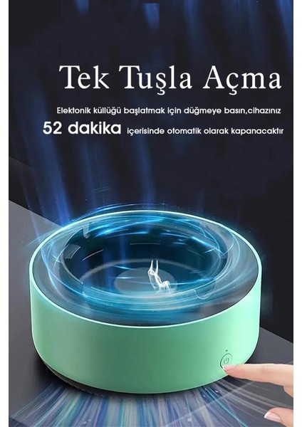 Akıllı Duman Çeken Küllük Filtreli Kokusuz Küllük Ev Ofis Araç Içi Kokusuz Küllük