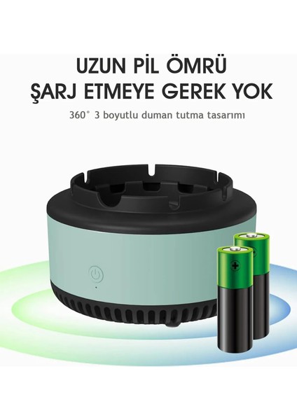 Akıllı Duman Çeken Küllük Filtreli Kokusuz Küllük Ev Ofis Araç Içi Kokusuz Küllük modelleri
