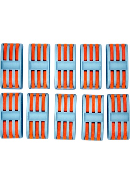 3 Giriş 3 Çıkış Kablo Konnektörü Mandallı Buat Klemensi 100 Ad modelleri