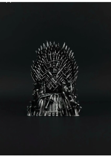 Iron Throne Game Of Thrones Taht Oyunları Demir Taht Figür Büst 10 cm