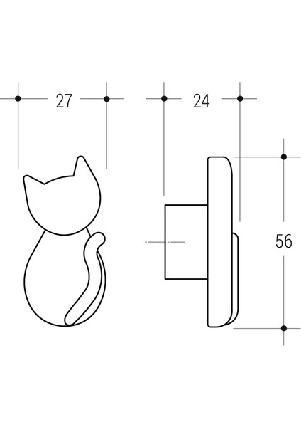 Çoçuk Odası ve Genç Odası Kulpları / 4 Adet