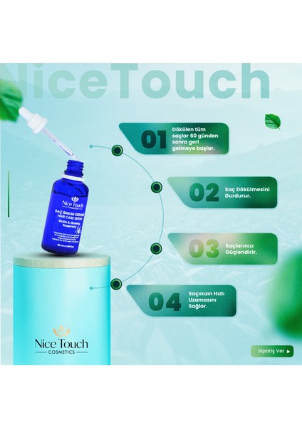 NİCE TOUCH KOZMETİK Saç Serum , Saç Vitamini 1 Adet