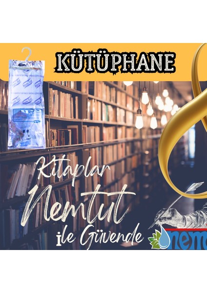 Nem Tutucu Giderici Rutubet Emici Kötü Koku Giderici Küf ve Korozyon Önleyici 5 Kutu 10 Paket 5 kg