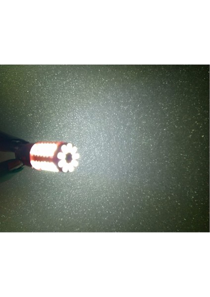( 2 x Adet ) 1 Takım LED T10 Dipsiz Ampul 12V 57 Smd Fiber LED Whıte ( 57 LED Dipsiz Ampul )