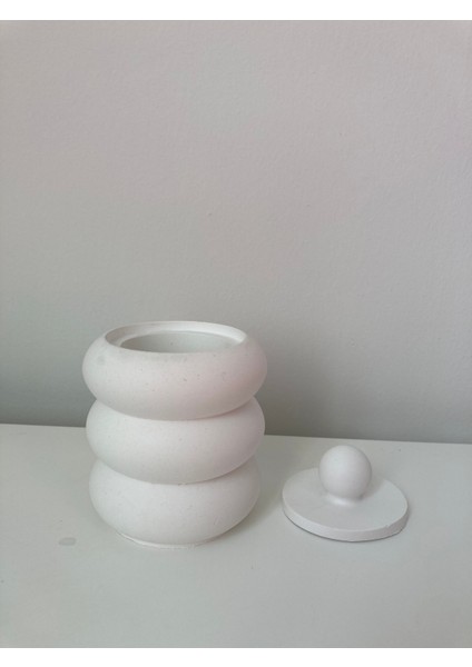 Gold & Gümüş Yaldızlı Kapaklı Mumluk & Dekoratif Kutu fiyatları