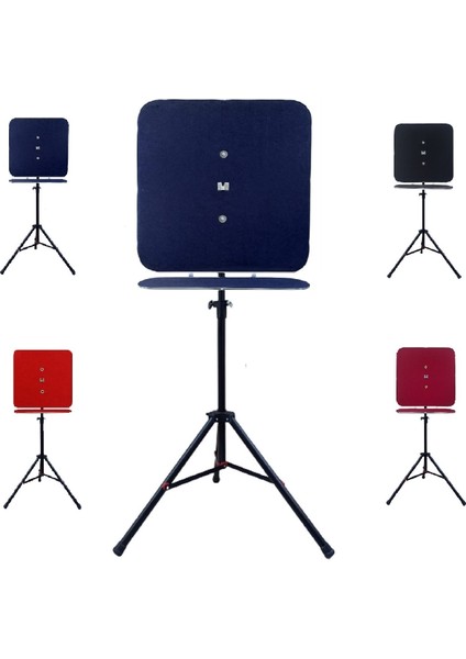 Raf Düzenekli Tripod Ayaklı Kare Dart Arkalık